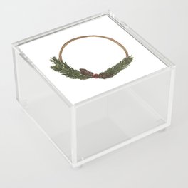 Christmas Wreath Acrylic Box