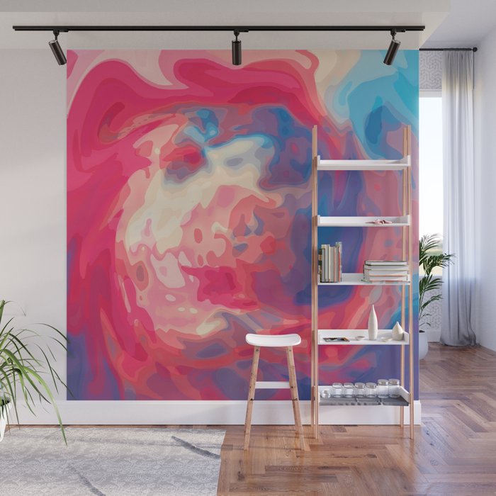 Abstract Marble Painting Wall Mural