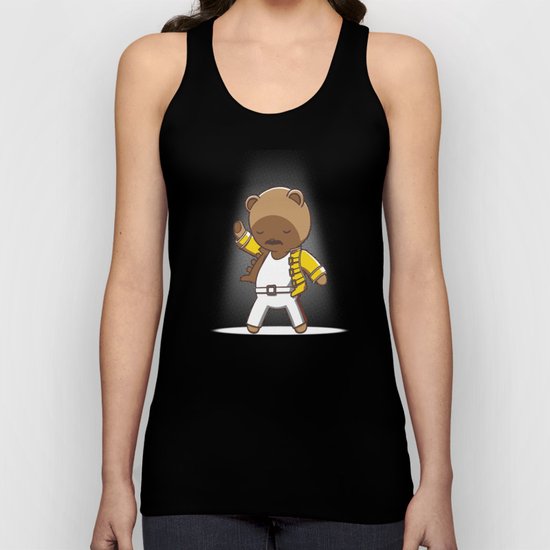 Teddy Mercury Unisex Tank Top