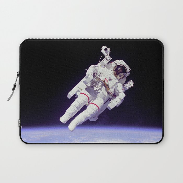 Astronaut on a Spacewalk Laptop Sleeve