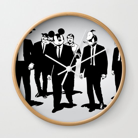 Walt's Protection Crew Wall Clock