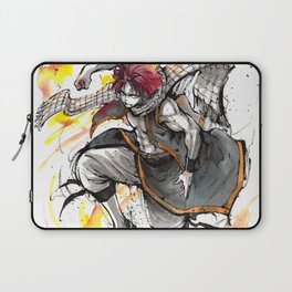 Natsu from Fairy Tail sumi/watercolor Laptop Sleeve