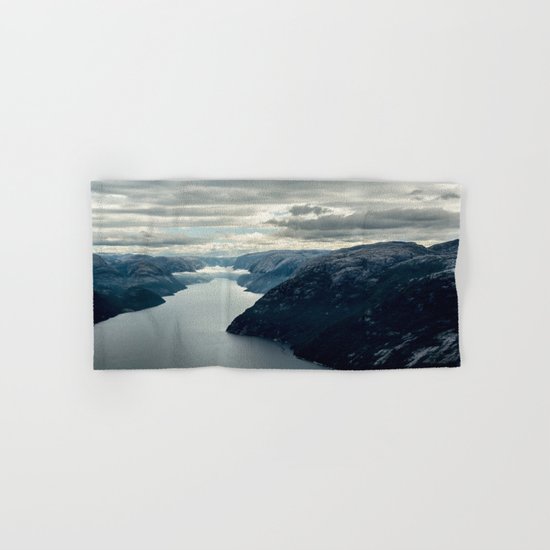 Moody landscape III Hand & Bath Towel