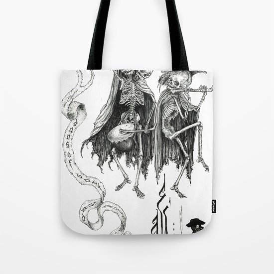 Danse Macabre Tote Bag