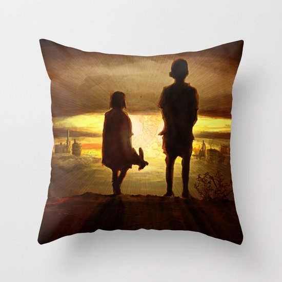 Maybe Throw Pillow