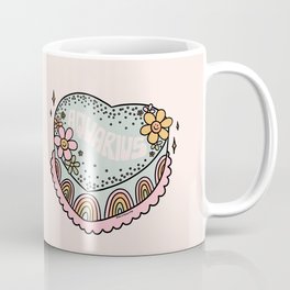 Aquarius Heart Cake Mug