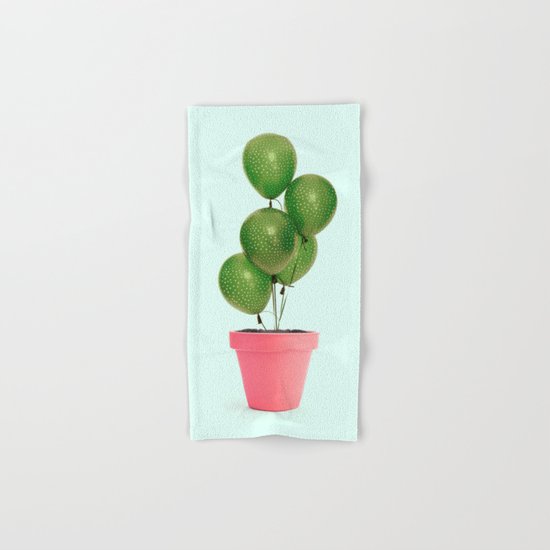 CACTUS BALLOON Hand & Bath Towel