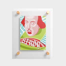 Shakespeare Says Study Floating Acrylic Print