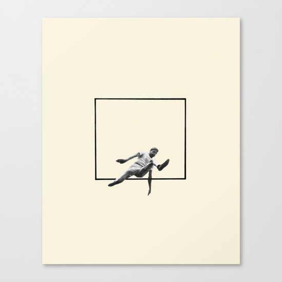 Hurdle (Rectangle) Canvas Print