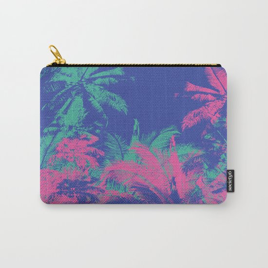 Colored Palms Carry-All Pouch