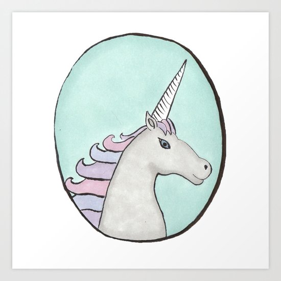 Unicorn Art Print