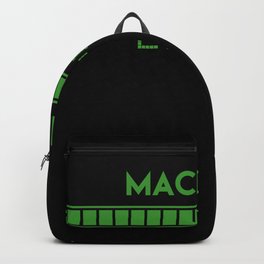 Machinist Loading Backpack