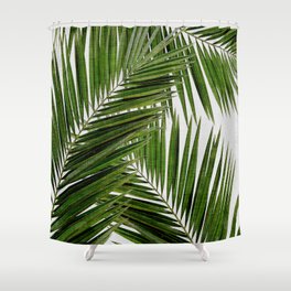 Palm Leaf III Shower Curtain