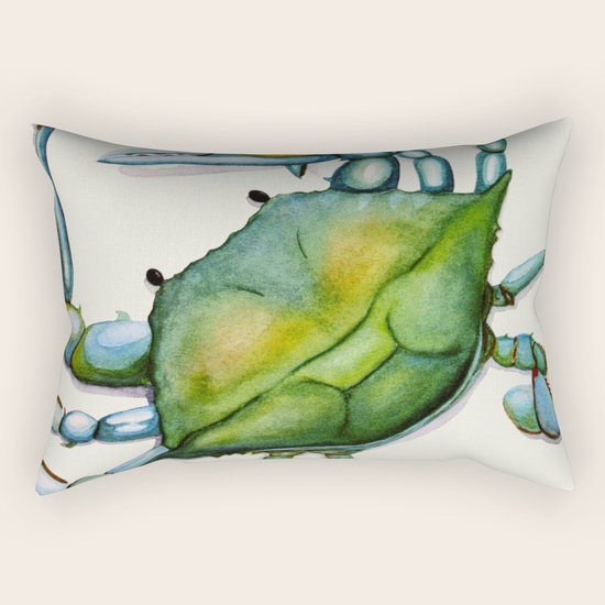 Crab Rectangular Pillow