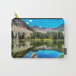 Nambe Lake, Pecos Wilderness New Mexico Carry-All Pouch | Mountains, Rockymountains, Beautiful, States, River, Mexico, Acrylic, Newmexico, Painting, Oil 