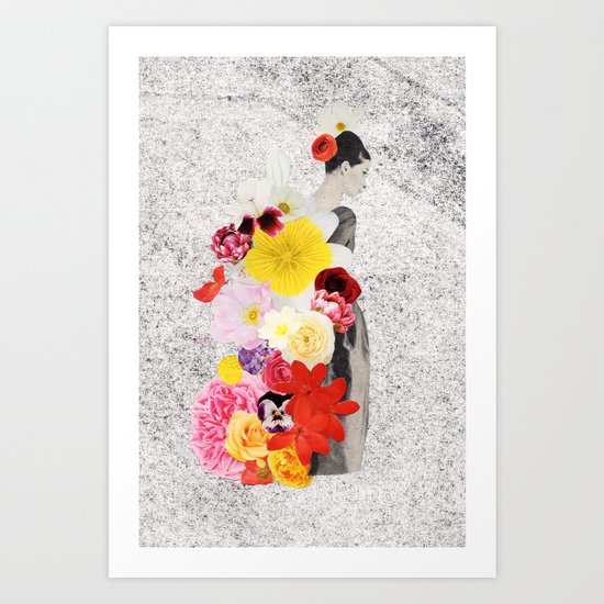 cecelia waits Art Print