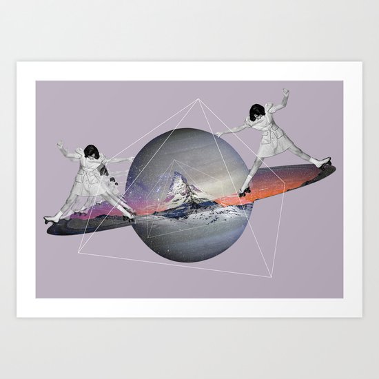 MAGIC ROLLER Art Print