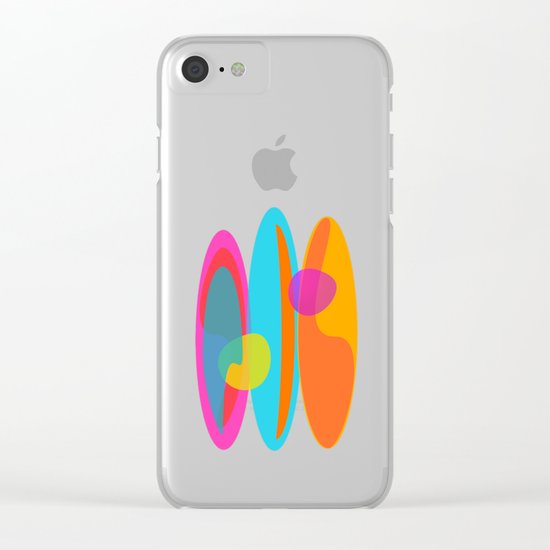 Surf 3 Clear iPhone Case