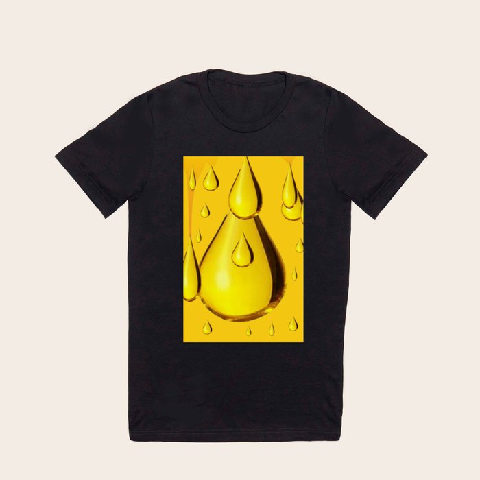 RICH GOLDEN HONEY DRIPPING ART T Shirt by SharlesArt Society6