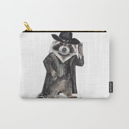" Raccoon Bandit " funny western raccoon Carry-All Pouch