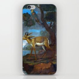 Bengalese Deer Attacked by Pugs iPhone Skin