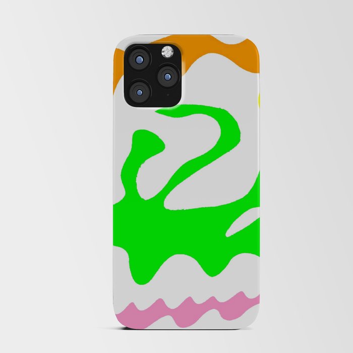 Abstraction in the style of Matisse 5 - multicolor iPhone Card Case