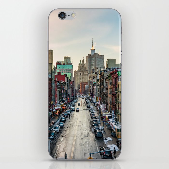 New York City | Colorful Skyline iPhone Skin