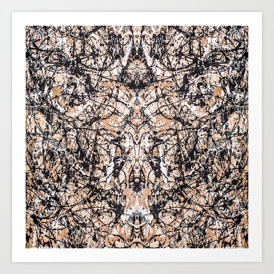 Reflecting Pollock Art Print