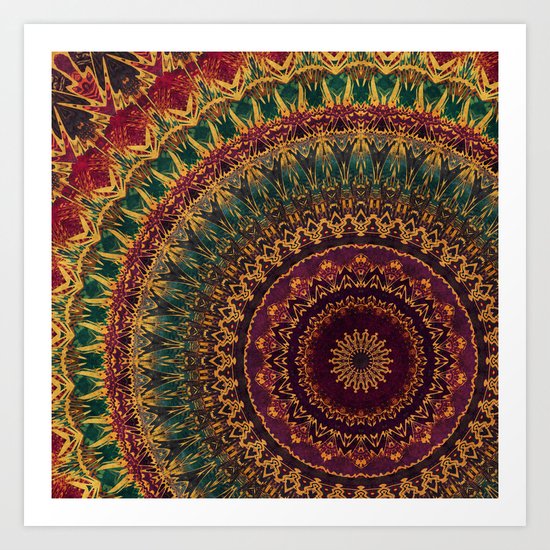 Mandala 220 Art Print
