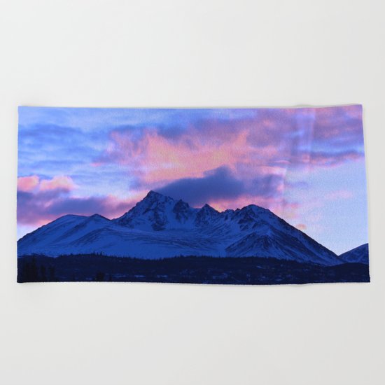 Serenity Rose Sunrise III Beach Towel