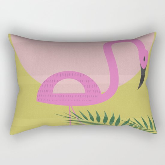 Flamingo Rectangular Pillow