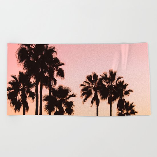 Tropical Vibes Beach Towel