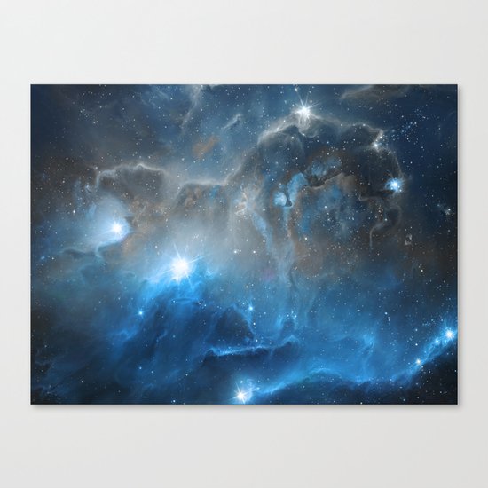 Ice, Dust and a Billion of Stars Canvas Print