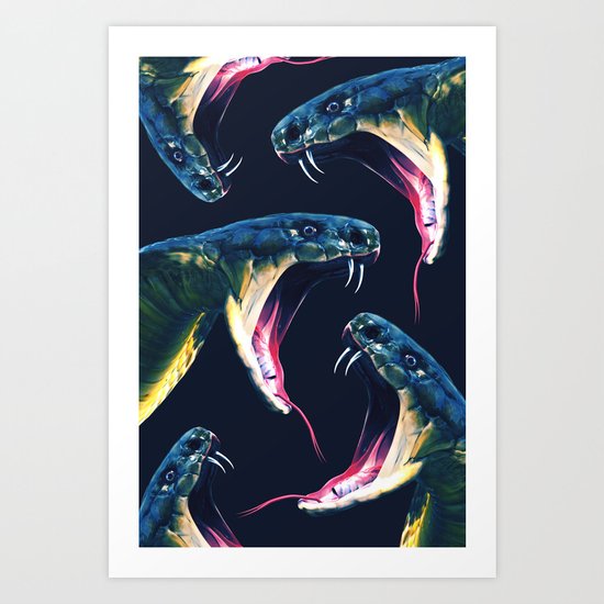 Snake Art Print