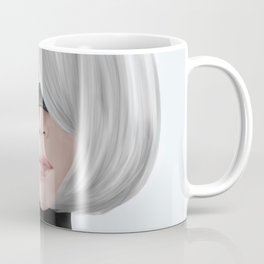 Nier Automata 2b fanart cosplay SesshuAsuak portrait Coffee Mug