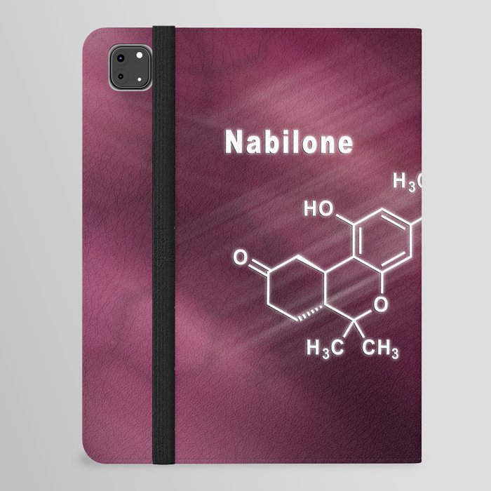 Nabilone synthetic cannabinoid, Structural chemical formula iPad Folio Case