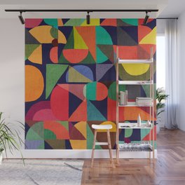 Color Blocks Wall Mural