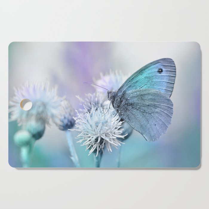 Butterfly blue 71 Cutting Board