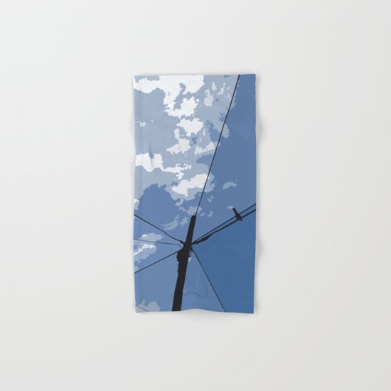 Bird on a wire Hand & Bath Towel