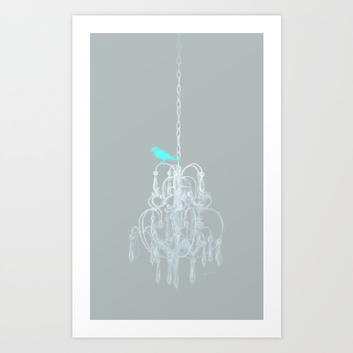 Pretty Classy Bird Art Print By Brookefiger Society6