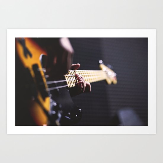 Guitarist Art Print