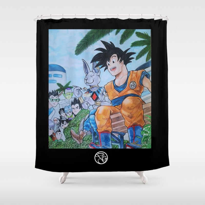 Dragon Ball Shower Curtain By Diegoguzman Society6