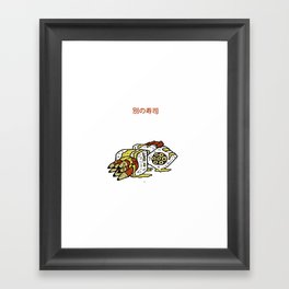 Alternative Sushi #1 Framed Art Print