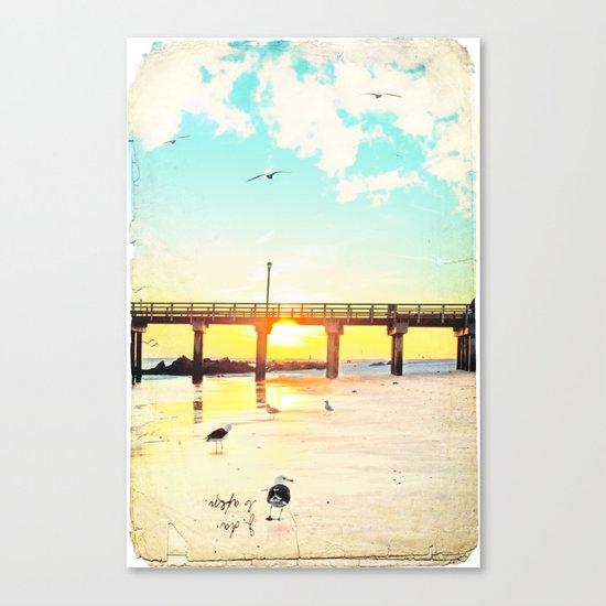 Boardwalk Canvas Print