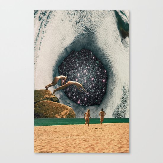 Catch the Wormhole of 3:45 PM Canvas Print