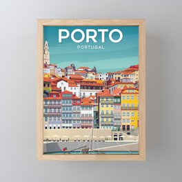 Porto Portugal Framed Mini Art Print