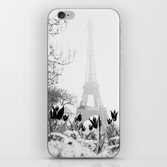 Paris Black & White iPhone & iPod Skin
