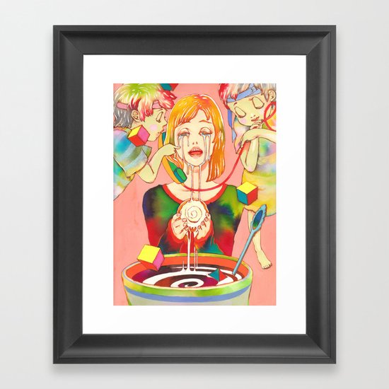 A Small, Good Thing Framed Art Print