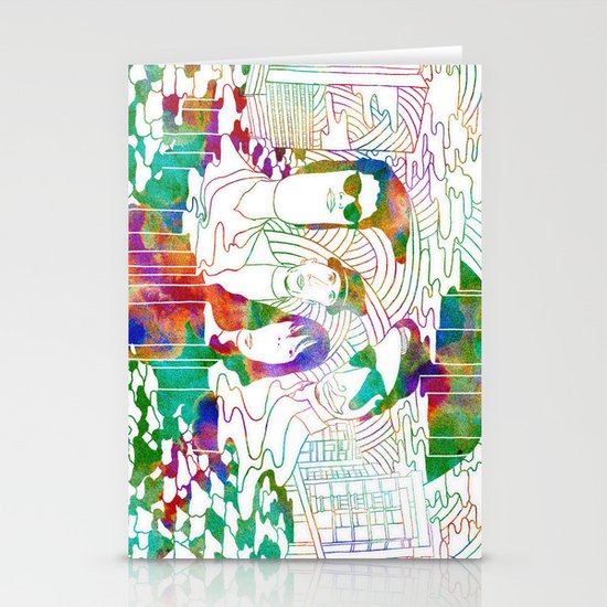 "Bosnian Rainbows" by Steven Fiche Stationery Cards