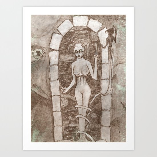 and on the 3rd day Art Print